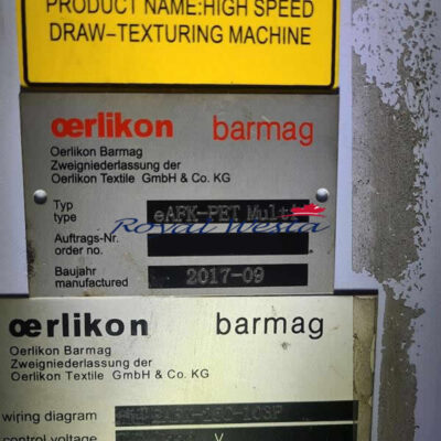 AC94310323OerlikonBarmag Draw Texturizing MachineRoyalWesta (5)
