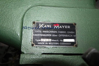 AB28130823EACLFAYRaschel Warp Knitting Machines, Royalwesta, KARL MAYER SPR 30, w 1