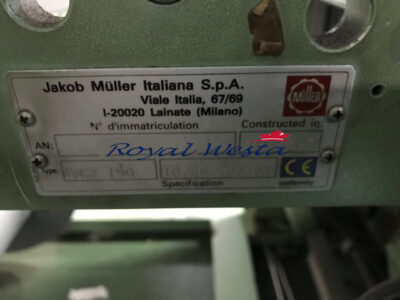 AF08010923DAPI-ALF Muller MVC2-150 Needle LoomsRoyalWesta (2)