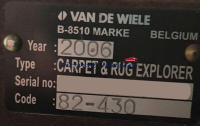 AA07110224 Van De Wiele CRE Carpet LoomRoyalWesta