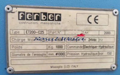 AH59150324EP.L-AM Ferber Electric Trolley for Beam Diameter 1000mmRoyalWesta (2)