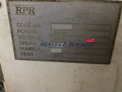 AF08220524DRY-YFRPR Two For One Twisting Machine, Royalwesta (13)