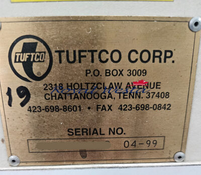AC29070824AS Tuftco 18 Cut Pile 1999 TuftingRoyalWesta