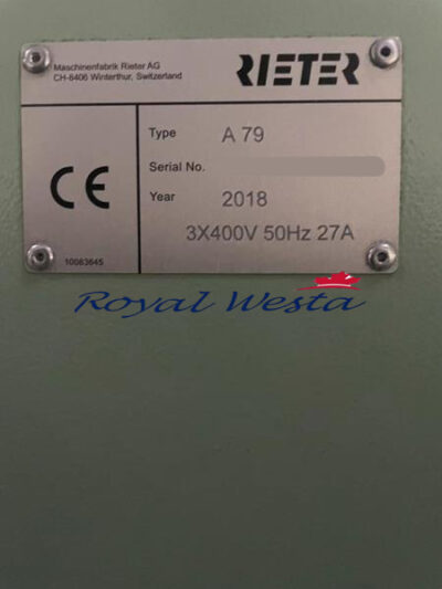 AH27180724DOS-SMBA Rieter Blow RoomRoyalWesta (3)