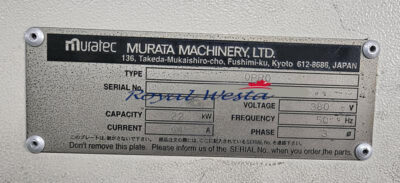 AC32111224DSP-AIFBC Murata Q.Pro Auto Winding MachineRoyalWesta (2)