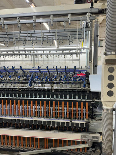 AB46051224 Zinser 351 Spinning Frame Linked with Autoconer X5RoyalWesta (2)