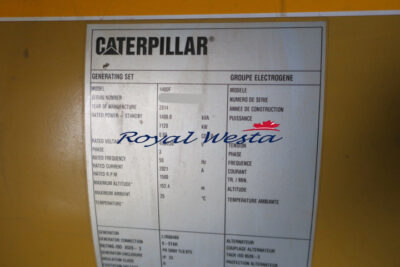AF72220225EAPS-SFAO Caterpillar 1400F Diesel GeneratorRoyalWesta (1)
