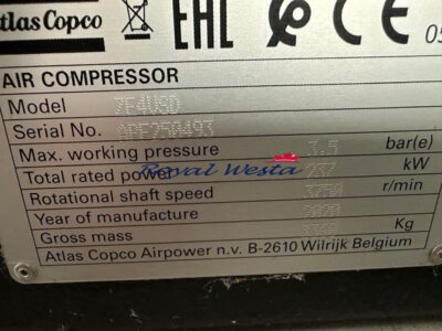 AD78210325EPS-YMAQ Atlas Copo CompressorRoyalWesta (12)