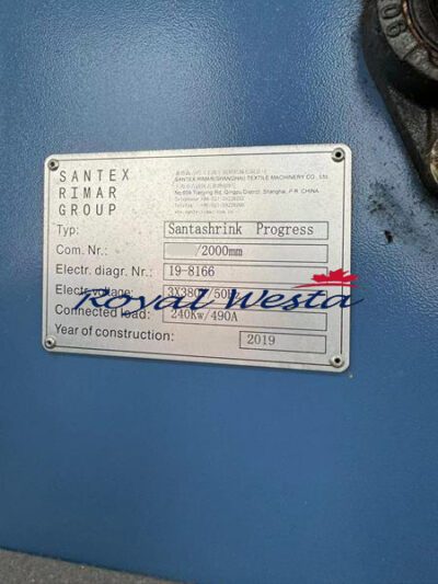 AE56240425 Santex Open Width DryerRoyalWesta (9)
