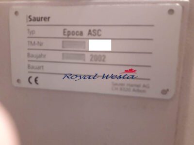 AD26100525SAURER Embroidering Machine, Royalwesta (4)