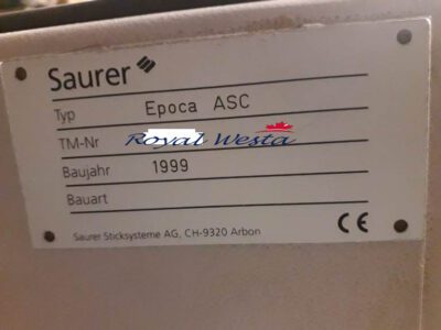 AD26100525SAURER Embroidering Machine, Royalwesta (5)