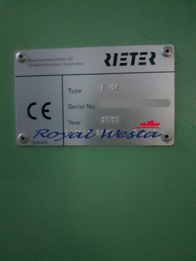 AI52120525AS Rieter Carding, Roving & Draw FrameRoyalWesta (21)