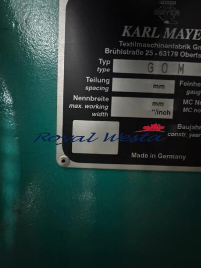 AF16230625EAIC-OFAS Karl Mayer Sample Warper GOM-16RoyalWesta (6)
