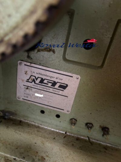 AB45110925ERR-RFAKNSC Schlumberger Gill Box Drawing Frame GC15, Royalwesta (2)
