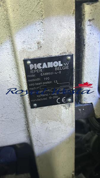 AB55280825DACFBO Picanol Gammax LoomsRoyalWesta (14) AB55280825DACFBO Picanol Gammax LoomsRoyalWesta (14)