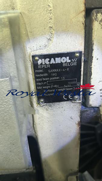 AB55280825DACFBO Picanol Gammax LoomsRoyalWesta (16) AB55280825DACFBO Picanol Gammax LoomsRoyalWesta (16)