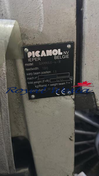 AB55280825DACFBO Picanol Gammax LoomsRoyalWesta (18) AB55280825DACFBO Picanol Gammax LoomsRoyalWesta (18)