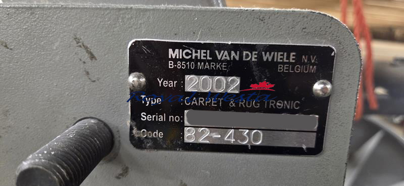 AB64290925AOVan De Wiele Carpet Loom CRT213RoyalWesta (28) AB64290925AOVan De Wiele Carpet Loom CRT213RoyalWesta (28)