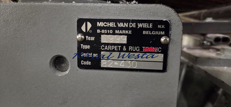 AB64290925AOVan De Wiele Carpet Loom CRT510RoyalWesta (18) AB64290925AOVan De Wiele Carpet Loom CRT510RoyalWesta (18)