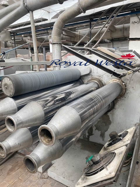 AA10211025Raffia Manufacturing Lines, Royalwesta, PROMATECH LENTA 1985 (7) AA10211025Raffia Manufacturing Lines, Royalwesta, PROMATECH LENTA 1985 (7)