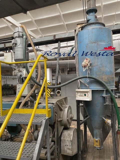 AA10211025Raffia Manufacturing Lines, Royalwesta, PROMATECH LENTA 1985 (9) AA10211025Raffia Manufacturing Lines, Royalwesta, PROMATECH LENTA 1985 (9)