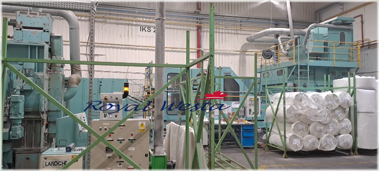 AE99221025EOC-OMSpinnbau Double-Doffer Carding Machine & AUTEFA Crosslapper, Royalwesta (4) AE99221025EOC-OMSpinnbau Double-Doffer Carding Machine & AUTEFA Crosslapper, Royalwesta (4)