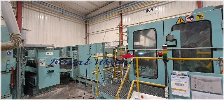AE99221025EOC-OMSpinnbau Double-Doffer Carding Machine & AUTEFA Crosslapper, Royalwesta (7) AE99221025EOC-OMSpinnbau Double-Doffer Carding Machine & AUTEFA Crosslapper, Royalwesta (7)