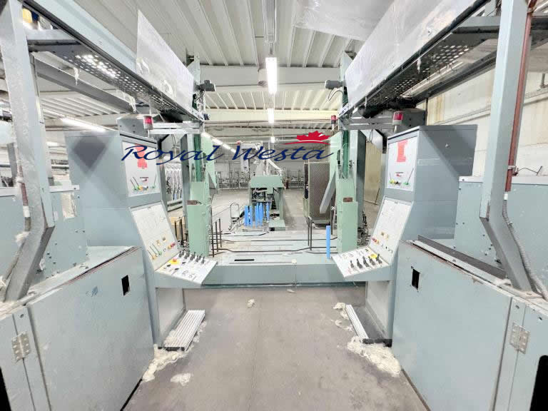 AA03041125AOCOMPLETE WOOLEN LINE, Royalwesta(ring frames Gaudino 160 spindles) (17) AA03041125AOCOMPLETE WOOLEN LINE, Royalwesta(ring frames Gaudino 160 spindles) (17)