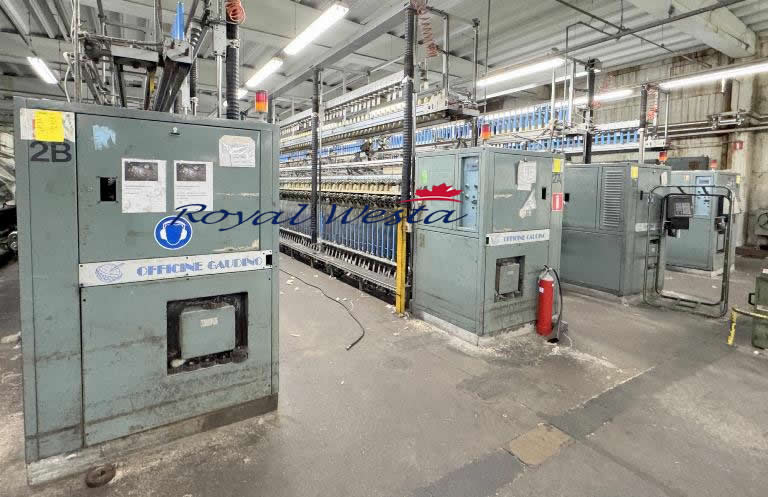 AA03041125AOCOMPLETE WOOLEN LINE, Royalwesta(ring frames Gaudino 160 spindles) (19) AA03041125AOCOMPLETE WOOLEN LINE, Royalwesta(ring frames Gaudino 160 spindles) (19)