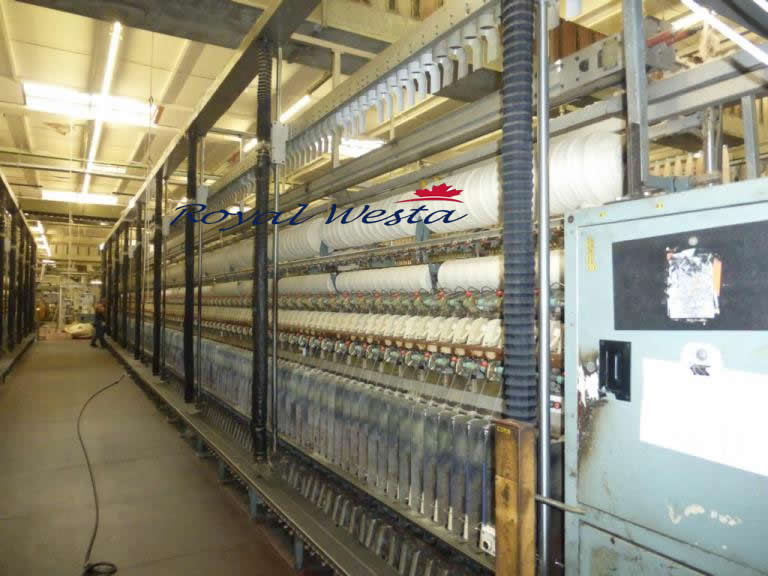 AA03041125AOCOMPLETE WOOLEN LINE, Royalwesta(ring frames Gaudino, 208 spindles) (4) AA03041125AOCOMPLETE WOOLEN LINE, Royalwesta(ring frames Gaudino, 208 spindles) (4)