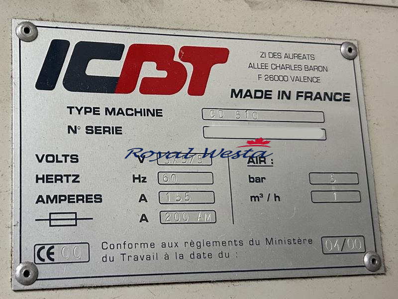 AB46281225ICBT CD510 Wide Gauge Carpet Cablers ( Made in France )RoyalWesta (6) AB46281225ICBT CD510 Wide Gauge Carpet Cablers ( Made in France )RoyalWesta (6)