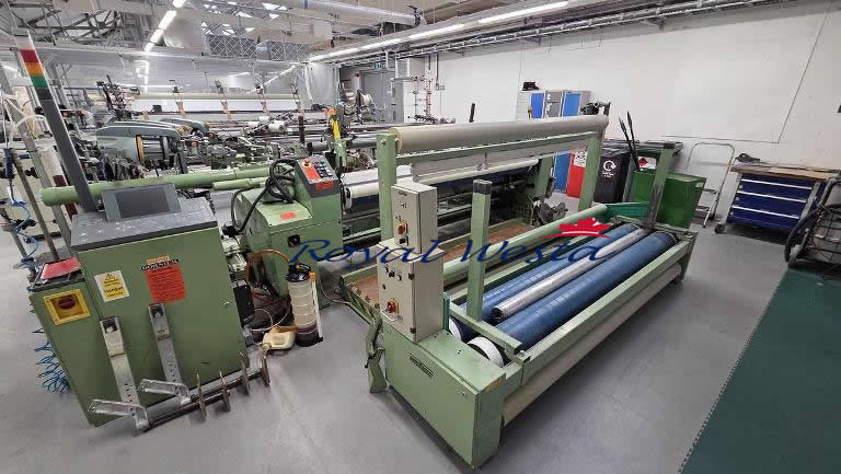 AA10280126DORNIER Rapier Weaving Looms, Royalwesta (2) AA10280126DORNIER Rapier Weaving Looms, Royalwesta (2)
