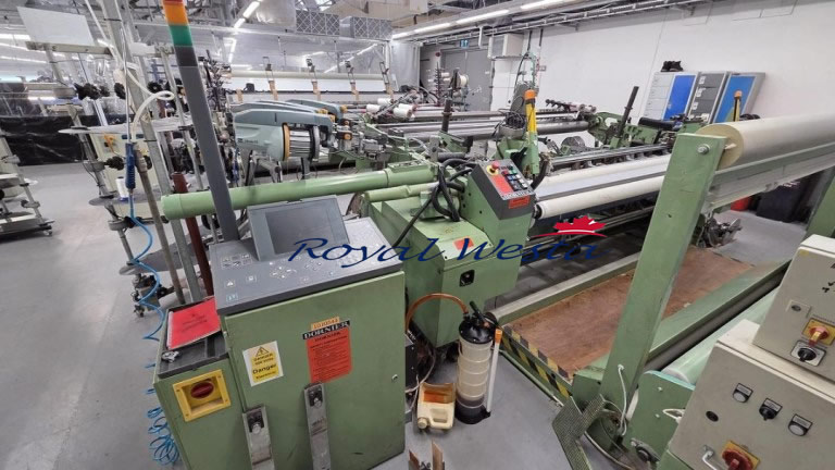 AA10280126DORNIER Rapier Weaving Looms, Royalwesta (3) AA10280126DORNIER Rapier Weaving Looms, Royalwesta (3)
