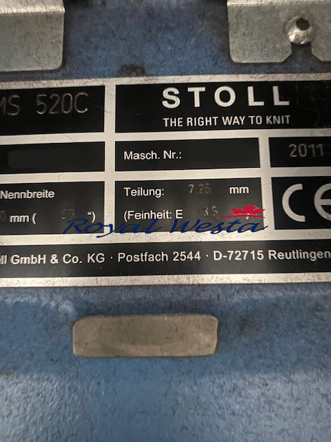 AA23180226STOLL MachinesRoyalWesta (16) AA23180226STOLL MachinesRoyalWesta (16)