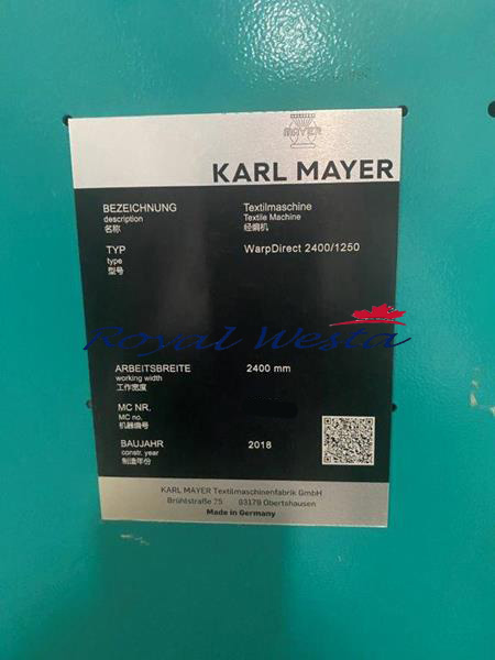 AA02150626Terry Towel Machinery & Equipment AS NEW-2019RoyalWesta (3) AA02150626Terry Towel Machinery & Equipment AS NEW-2019RoyalWesta (3)