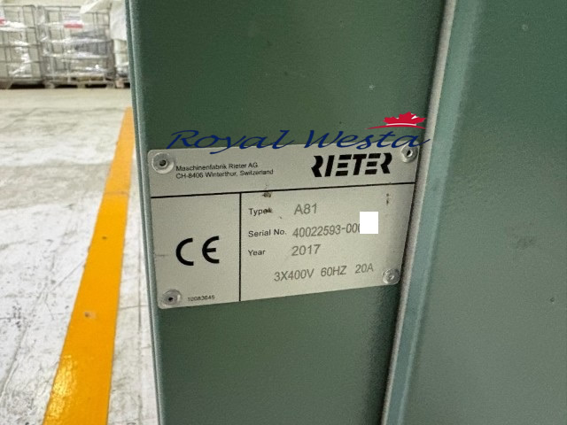 AB46030626DAAC-AOFATRieter Blow Room Line, Royalwesta, A81 (1) AB46030626DAAC-AOFATRieter Blow Room Line, Royalwesta, A81 (1)