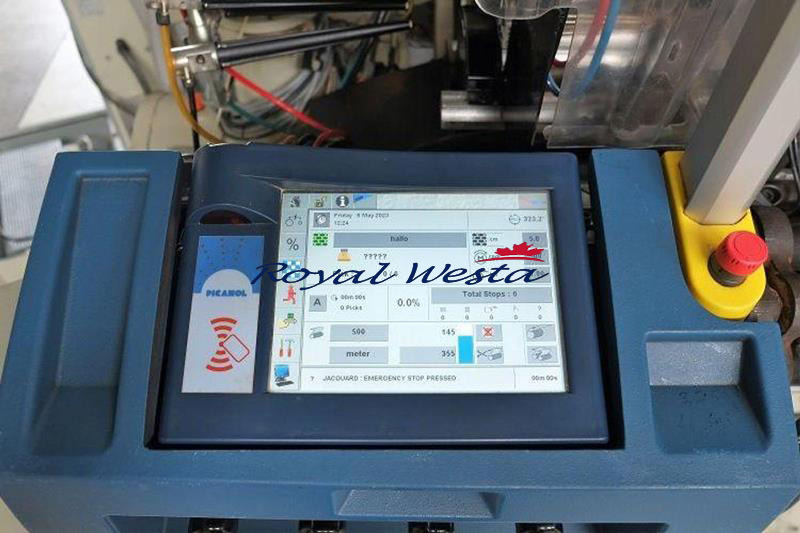 AB60170626Picanol Air Jet Weaving Loom OMNIplus800-4-J-190RoyalWesta (6) AB60170626Picanol Air Jet Weaving Loom OMNIplus800-4-J-190RoyalWesta (6)