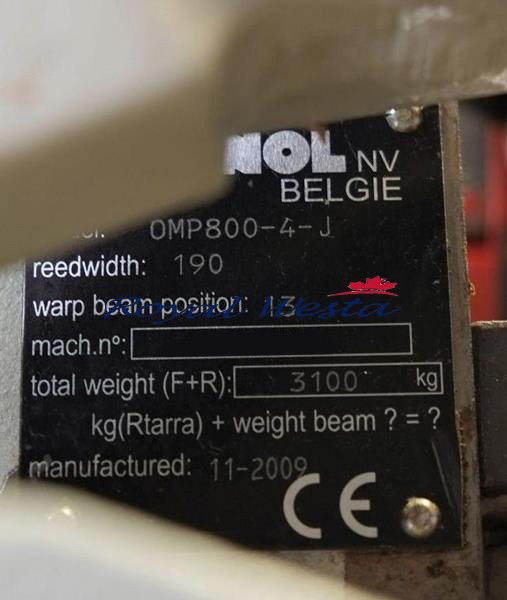 AB60170626Picanol Air Jet Weaving Loom OMNIplus800-4-J-190RoyalWesta (7) AB60170626Picanol Air Jet Weaving Loom OMNIplus800-4-J-190RoyalWesta (7)