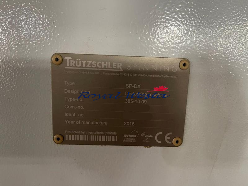 AC11020626CWComplete Open End Line 4840 SpindlesRoyalWesta (48) AC11020626CWComplete Open End Line 4840 SpindlesRoyalWesta (48)