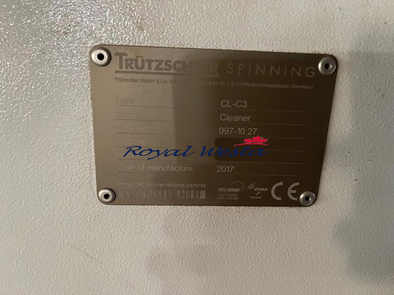 AC11020626CWComplete Open End Line 4840 SpindlesRoyalWesta (54) AC11020626CWComplete Open End Line 4840 SpindlesRoyalWesta (54)