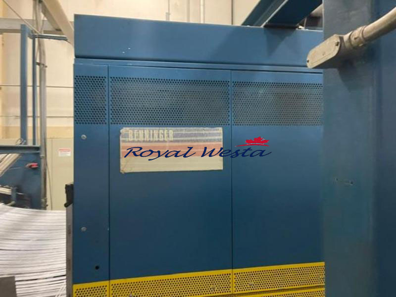AB46280826DYL-ALFARBenninger Zell Beam-to-Beam Sizing MachineRoyalWesta (19) AB46280826DYL-ALFARBenninger Zell Beam-to-Beam Sizing MachineRoyalWesta (19)