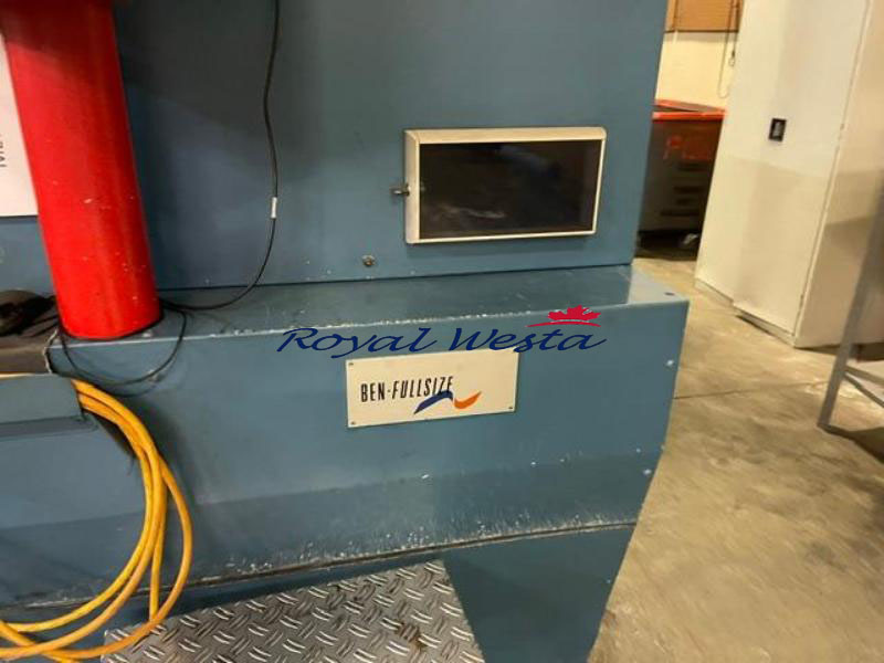 AB46280826DYL-ALFARBenninger Zell Beam-to-Beam Sizing MachineRoyalWesta (4) AB46280826DYL-ALFARBenninger Zell Beam-to-Beam Sizing MachineRoyalWesta (4)