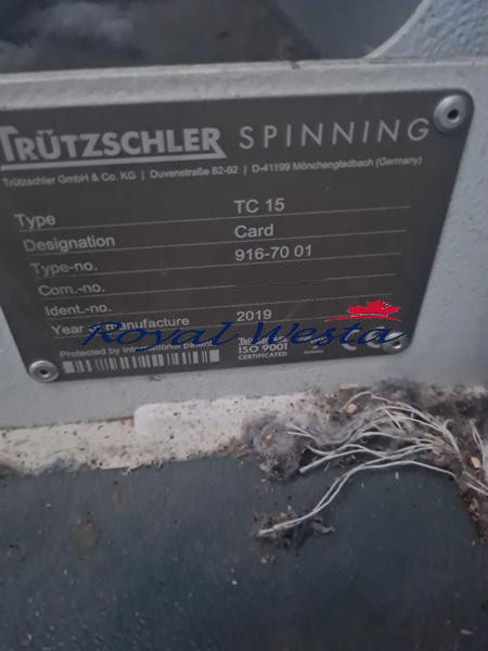 AC11190826CWComplete Open End Line 3840 SpindlesRoyalWesta (54) AC11190826CWComplete Open End Line 3840 SpindlesRoyalWesta (54)