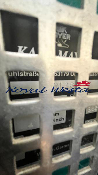 AB55260926AQKARL MAYER NOM1 Sectional WarperRoyalWesta (7) AB55260926AQKARL MAYER NOM1 Sectional WarperRoyalWesta (7)