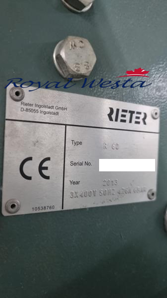 AG24201026ASCOMPLETE RIETER R60 OPENEND LINE 2013-2014 MODEL 2.160ROTORS, Royalwesta (14) AG24201026ASCOMPLETE RIETER R60 OPENEND LINE 2013-2014 MODEL 2.160ROTORS, Royalwesta (14)